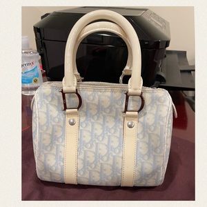 Auth Christian Dior Trotter BostonVintage Bag-READ